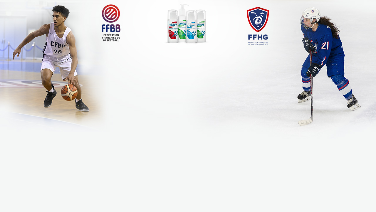  Partenaire médical des Fédérations Françaises de Basket ball et de Hockey sur Glace